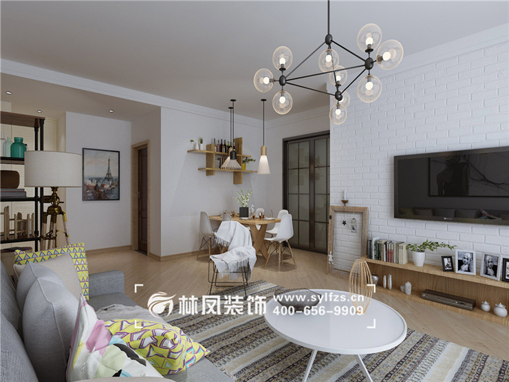 外灘三號-92平- 現(xiàn)代風格-背景墻.jpg