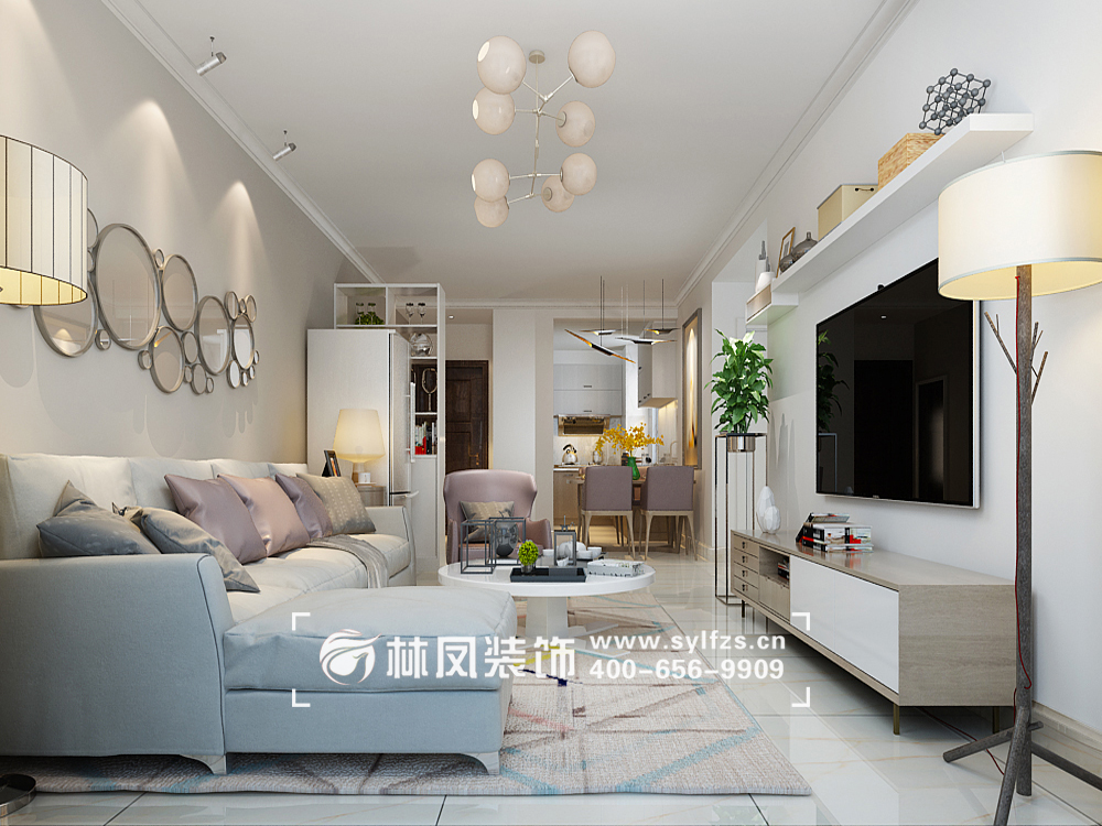 龍湖唐寧one-118平-現(xiàn)代風格-客廳1.jpg