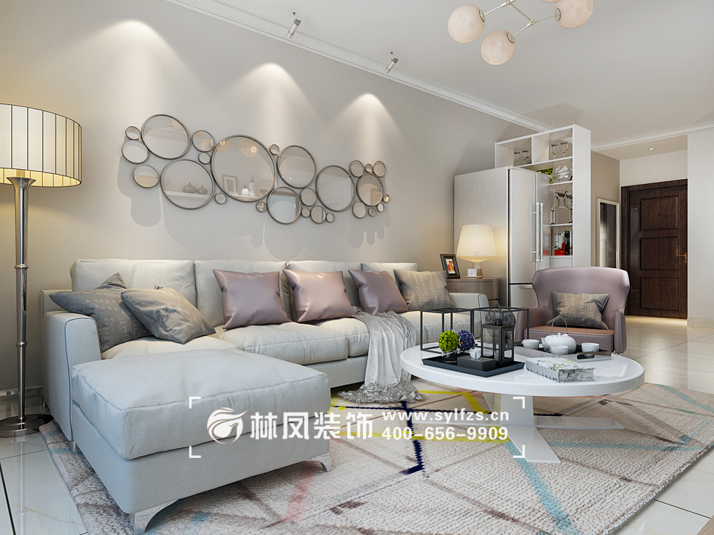 龍湖唐寧one-118平-現(xiàn)代風格-客廳2.jpg