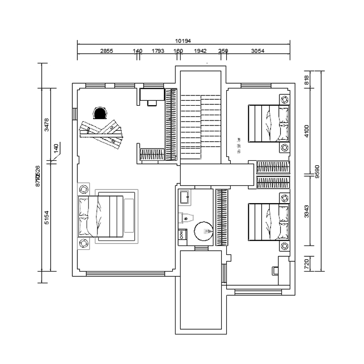 莫奈小鎮-220㎡-新中式風格-二層·戶型圖.jpg